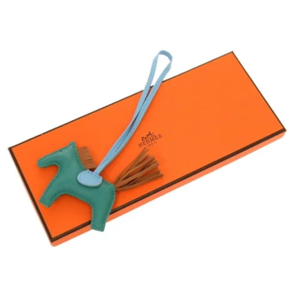 Hermès Vintage Pre-owned Leather key-holders Green Dames