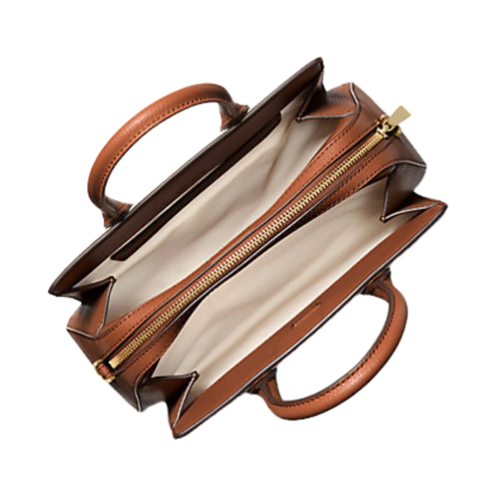 Michael Kors Stijlvolle Satchel Tas Brown Dames