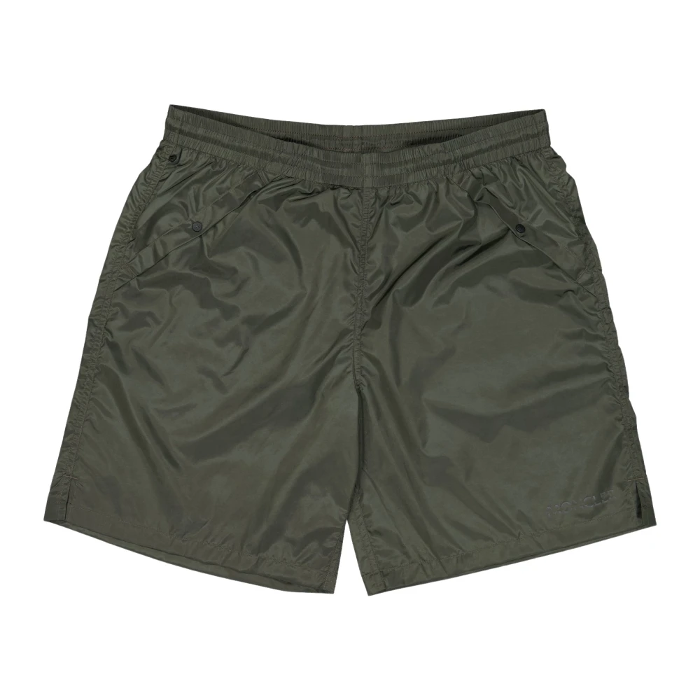 Moncler Casual Shorts Green Heren