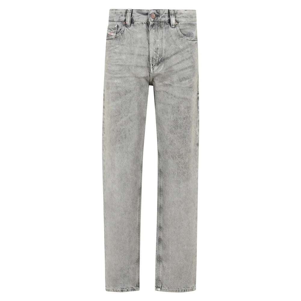 Diesel Vintage Stijl Zwarte Sneakers Gray Dames