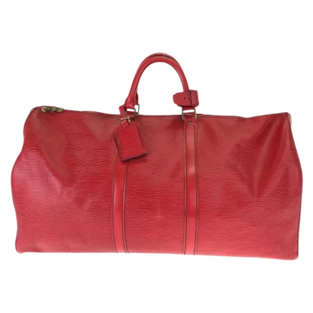 Louis Vuitton Vintage Pre-owned Leather louis-vuitton-bags Red Heren