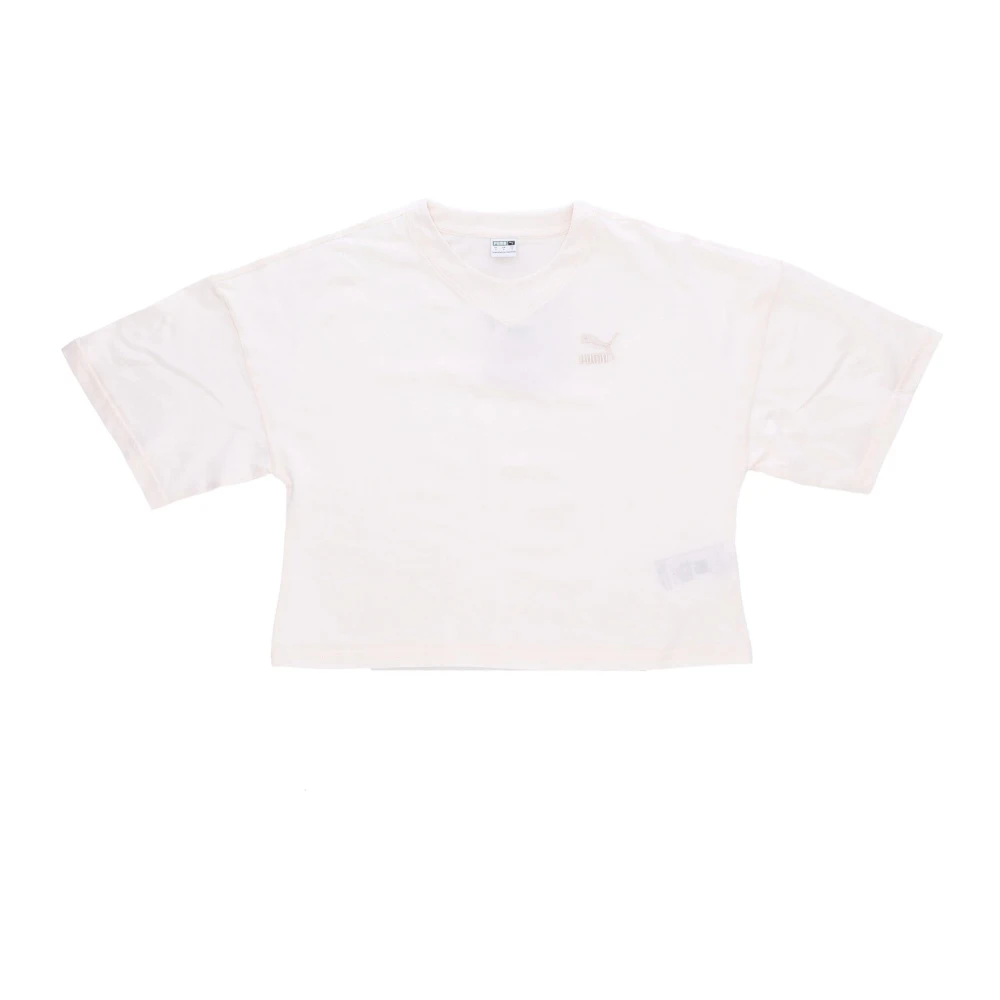 Puma Oversized Tee No Color Short Sleeve White Dames
