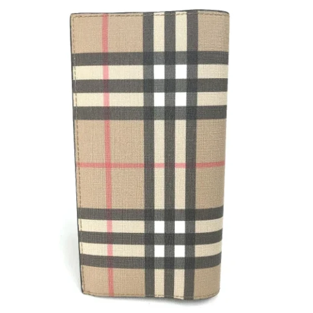 Burberry Vintage Pre-owned Leather wallets Multicolor Dames