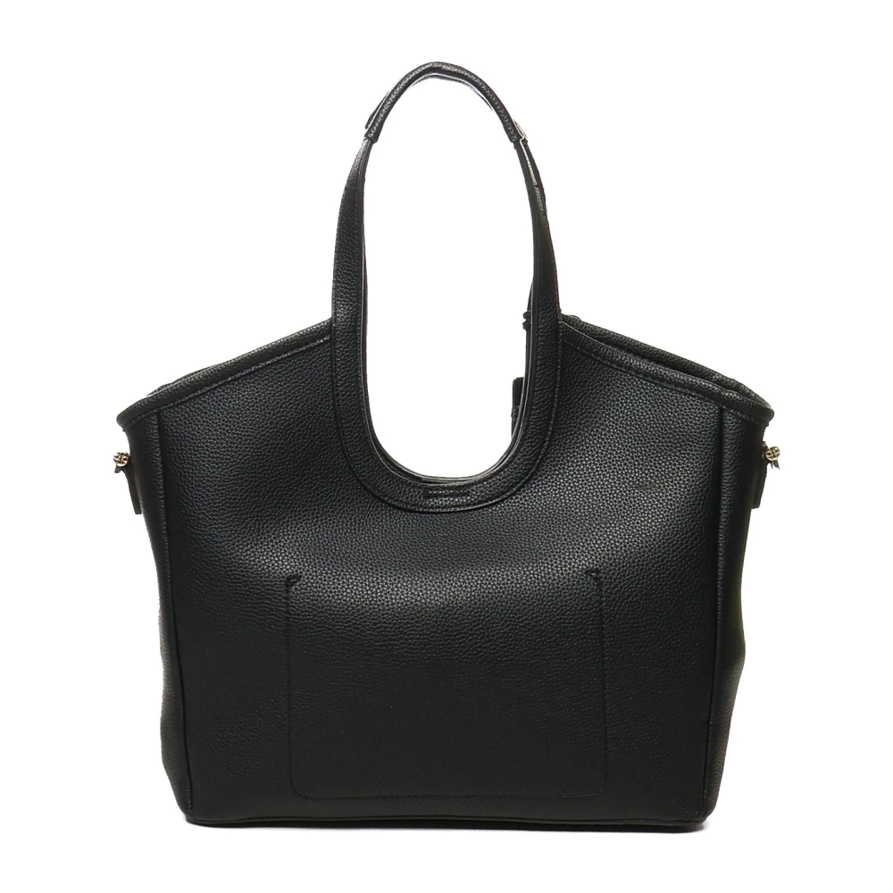 V73 Geëmbosseerd Logo Zwarte Schoudertas Black Dames