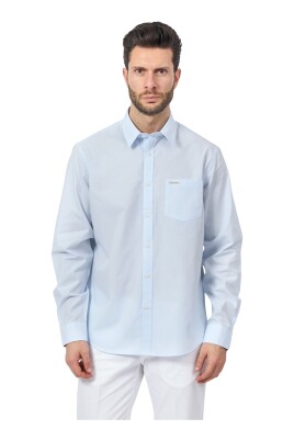 chemise-a-rayures-bleues-a-manches-longues