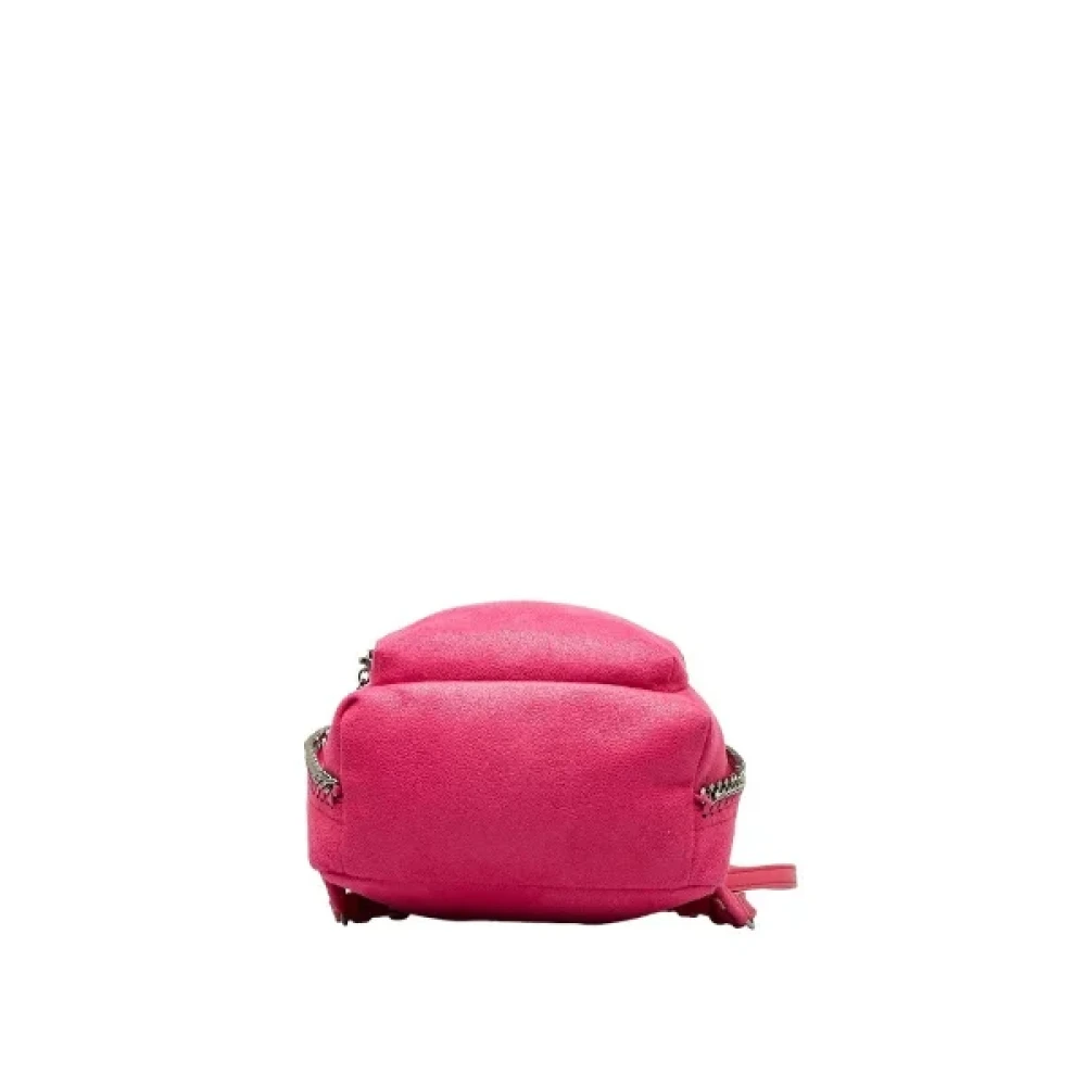 Stella McCartney Pre-owned Polyester backpacks Pink Dames