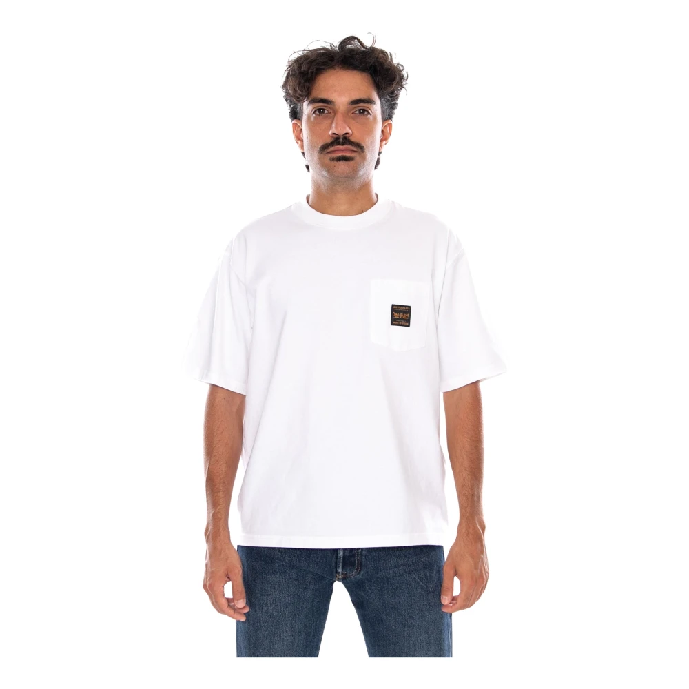 Levis Herren Hellweiß T-Shirt "Ss Workwear Pkt Tee" Mit Brusttasche erhältlich in Größe L/M/S/XL von Baur - Bild 3