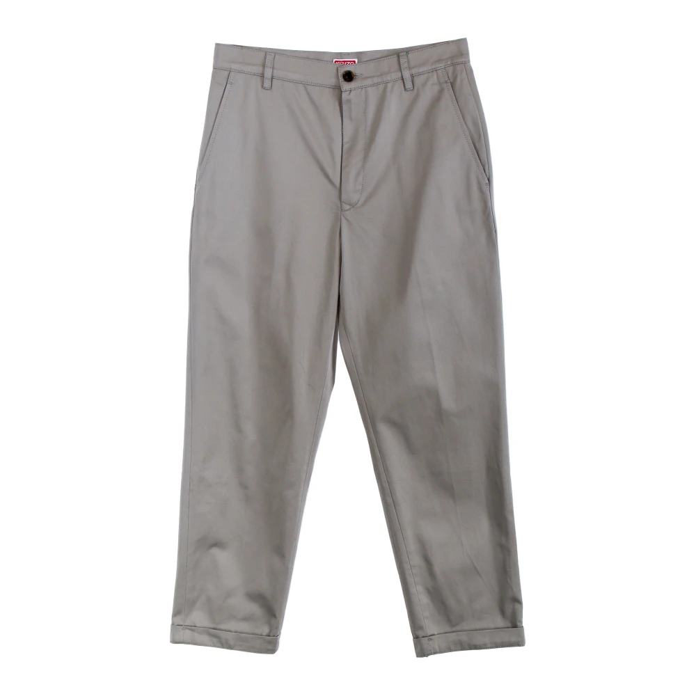 Kenzo - Trousers > Chinos - Gray - Kenzo - Modalova