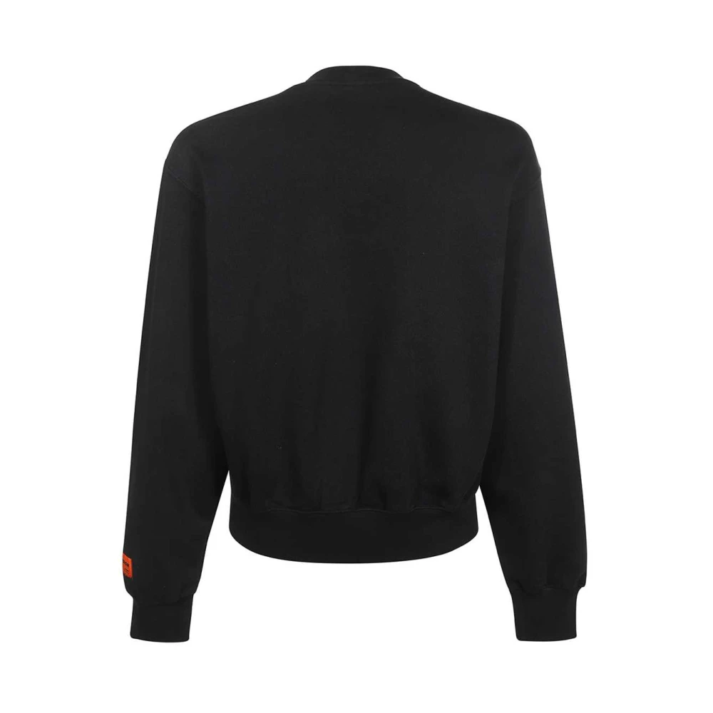 Heron Preston Katoenen Sweatshirt met Logo Print Black Heren