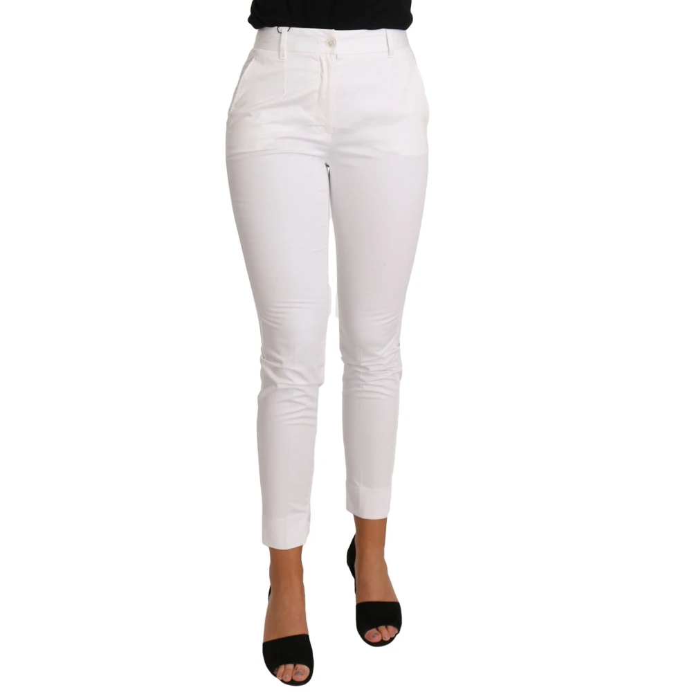 Trousers > Cropped Trousers - - Dolce & Gabbana - Modalova