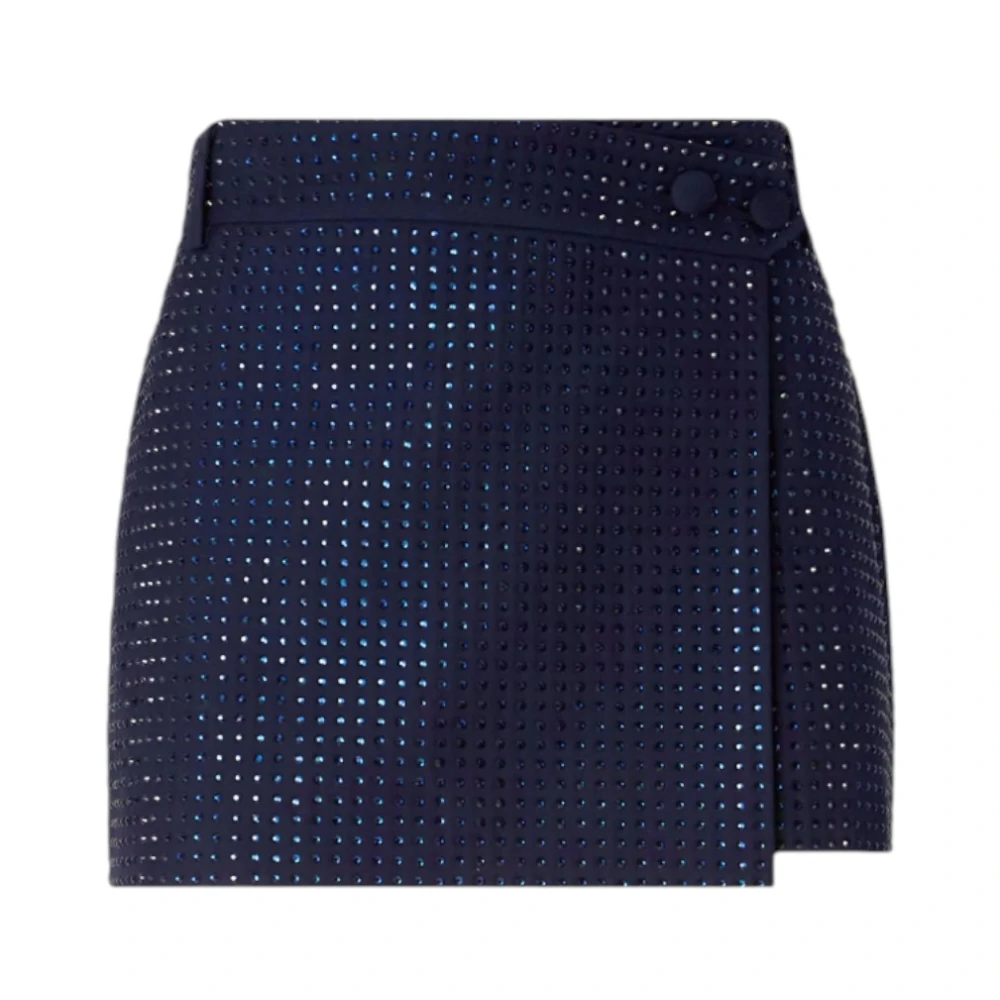 Pinko Short Skirts - Female - Short Skirts - Blue - M - Skirts - Image 3