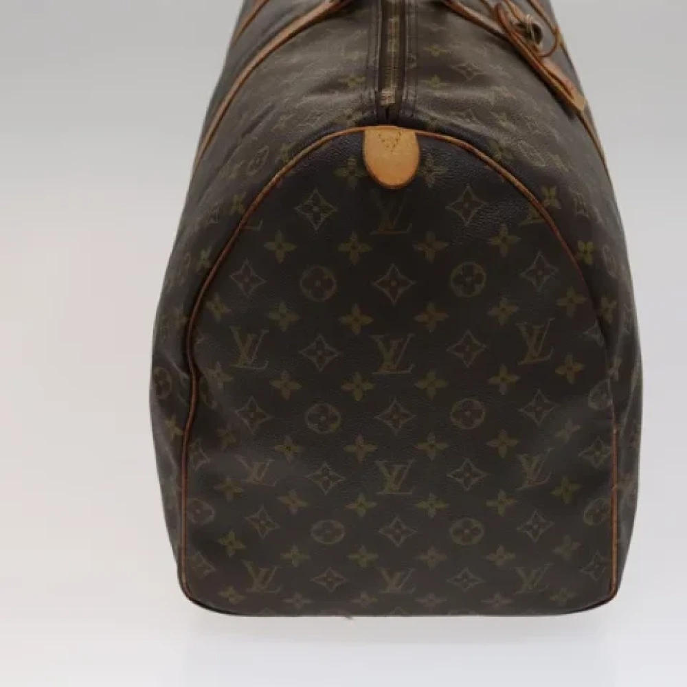 Louis Vuitton Vintage Pre-owned Canvas travel-bags Brown Dames