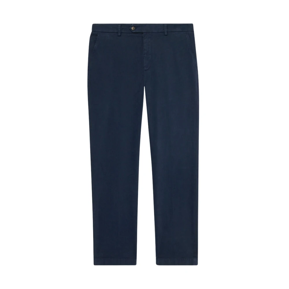 Brooks Brothers Blue Chinos, Male, W42, Regular Fit Microtwill Stretch Cotton Chino