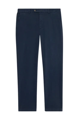 Regular Fit Microtwill Stretch Bomull Chino