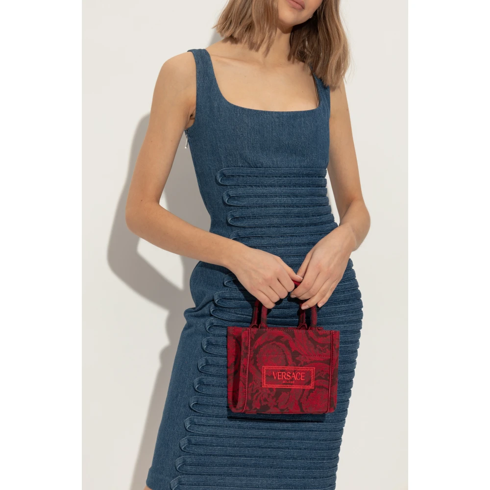 Versace shopper type tas Red Dames