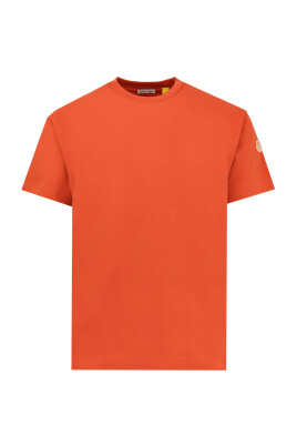 t-shirts-et-polos-rouges-avec-encolure-cotelee