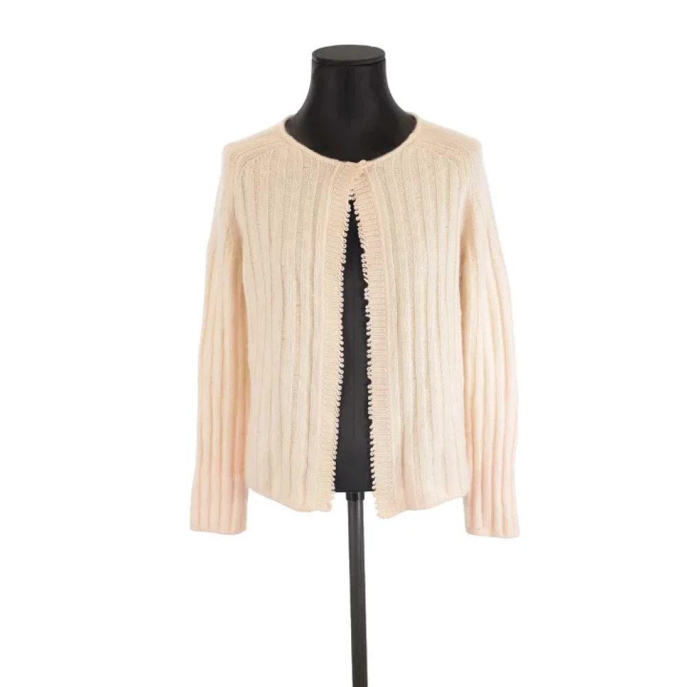 Armani Pre-owned Cashmere tops Beige Dames