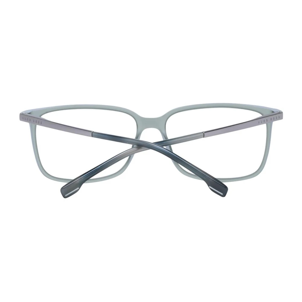 Hugo Boss Groene Vierkante Brilmonturen Acetaat Gray Heren