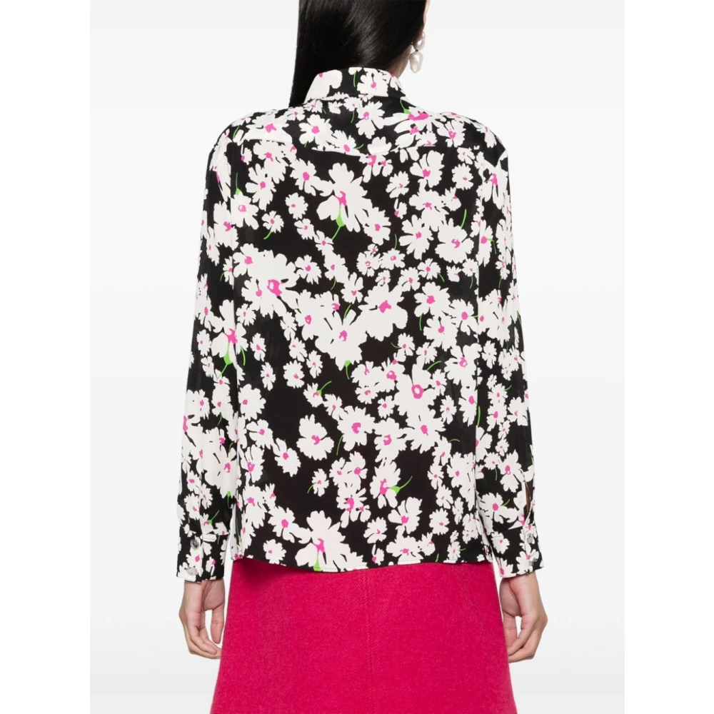 Msgm Zwarte Casual Shirt voor Mannen Multicolor Dames