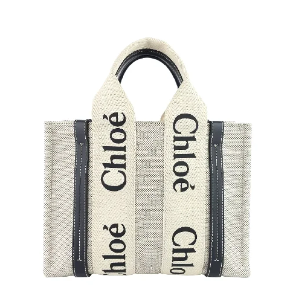 Chloé Pre-owned Canvas handbags White Dames