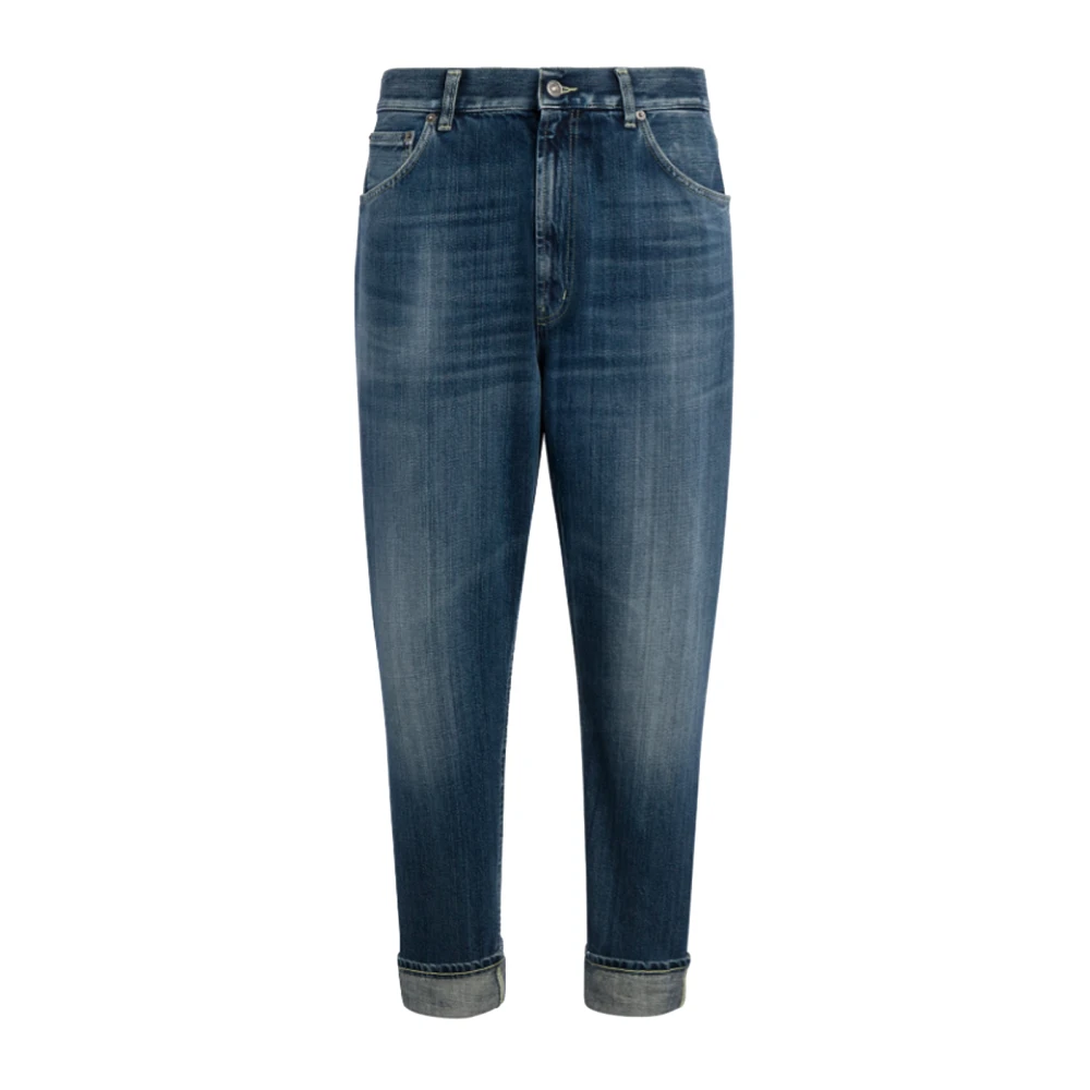 Dondup Herr Blå Jeans W30, Bomull, Loose Fit Jeans