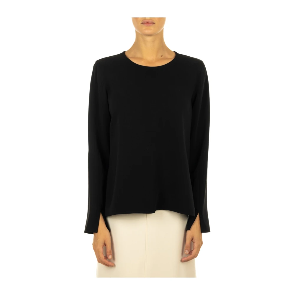 Seventy Zwarte Shirt Blouse Black Dames