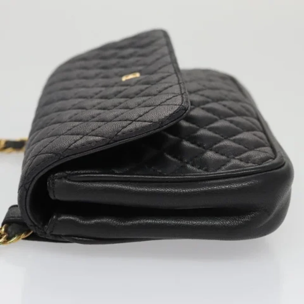 Bally Pre-owned Leather shoulder-bags Blue Dames