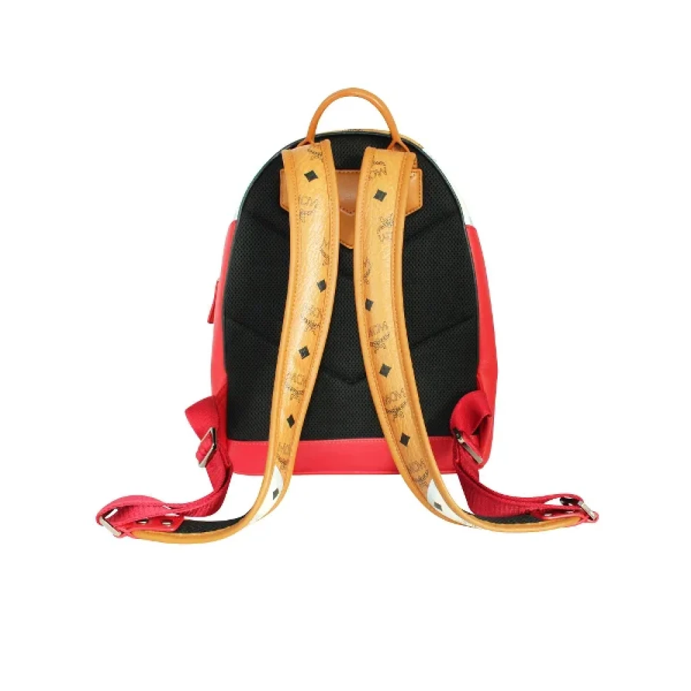 MCM Pre-owned Coated canvas backpacks Multicolor Heren