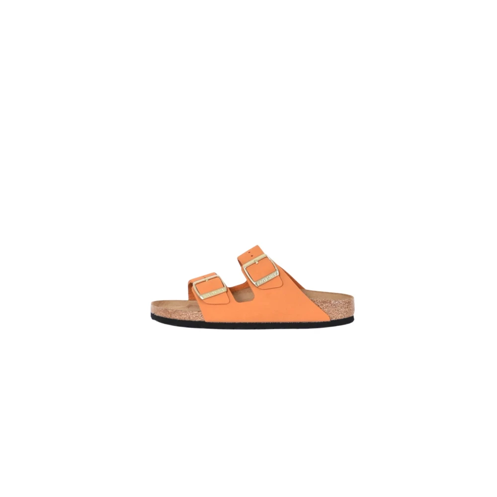 Birkenstock Women's Orange Sliders, 3 Uk, Arizona Sandals