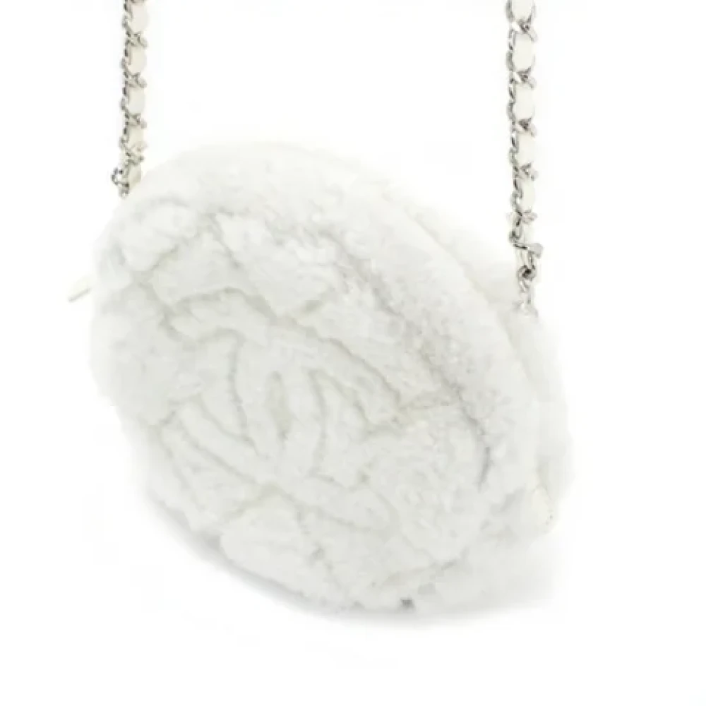 Chanel Vintage Pre-owned Leather chanel-bags White Dames