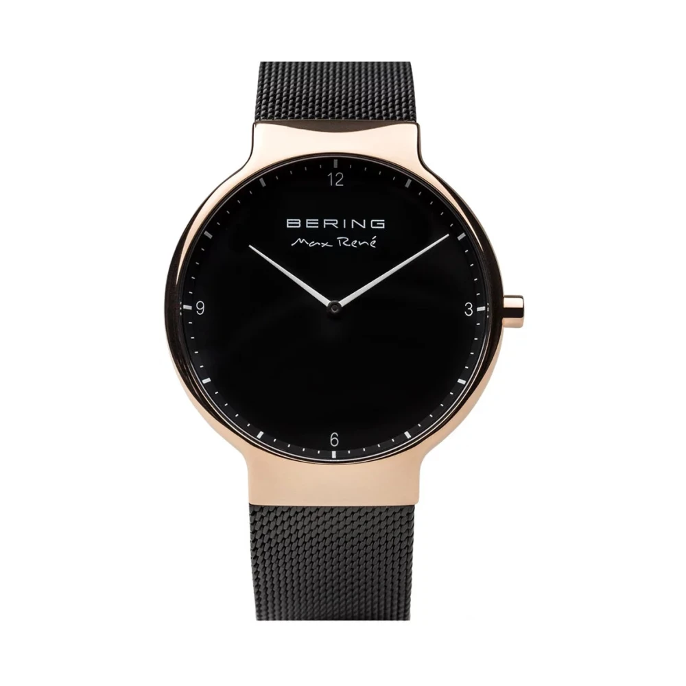 Bering Men's Gold/Black Watch Max René 15540-262 Rose