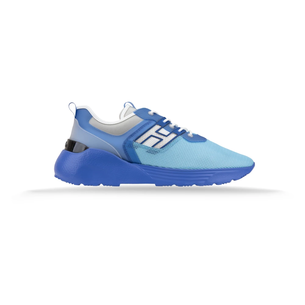 Hogan Heren Veterschoenen Stijlvol Comfort Heren Schoenen Blauw