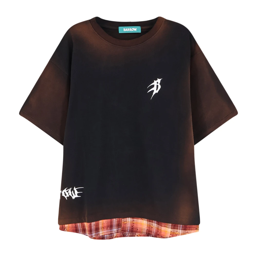 Barrow Men's Black Crew Neck T-Shirt - T-Shirts - S - Tops