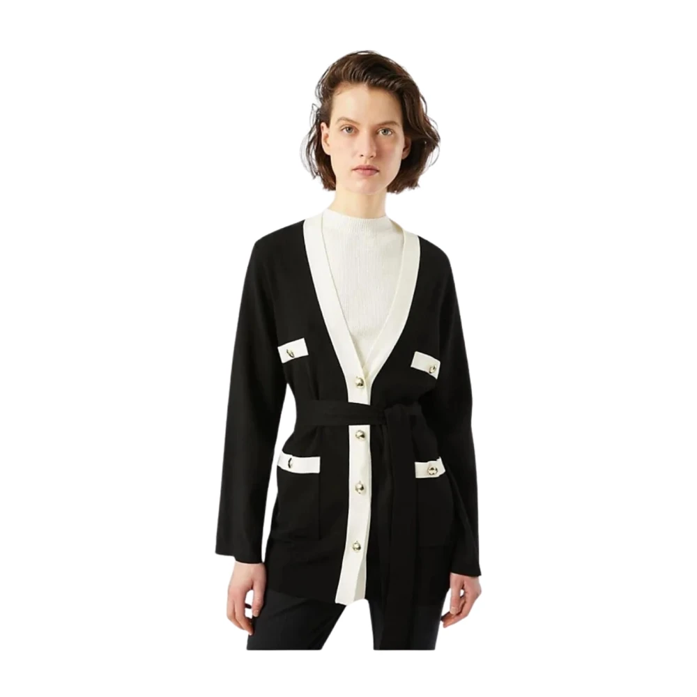 Pennyblack Stijlvolle Cardigan voor Vrouwen Black Dames