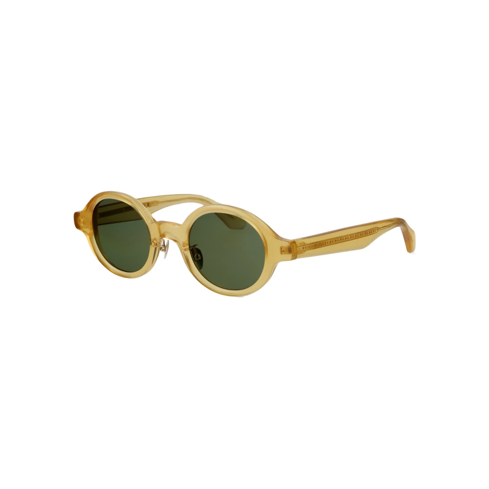 Giorgio Armani Men's Green Man Ar8205 60632A Sunglasses Acetate Yellow Round Normal - Image 4