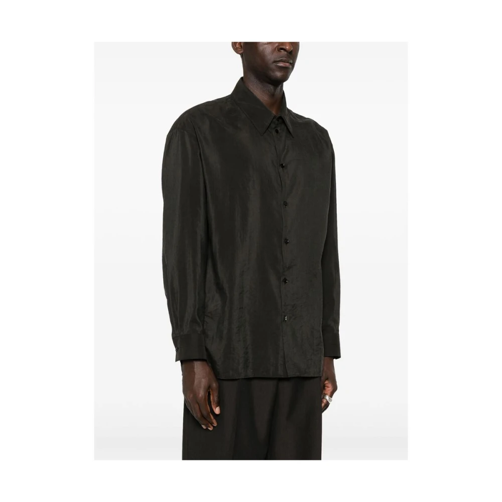 Lemaire Casual Overhemd in Diverse Kleuren Brown Heren