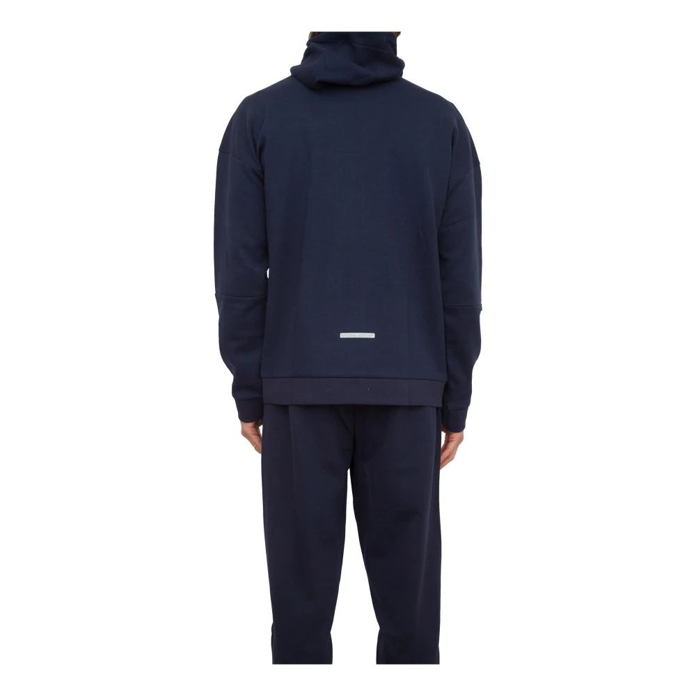 Emporio Armani EA7 Blauwe Sweatshirt Casual Stijl Blue Heren