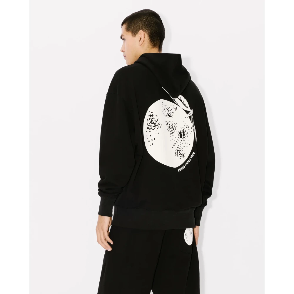 Kenzo Oversize Hoodie Zwart Black Heren