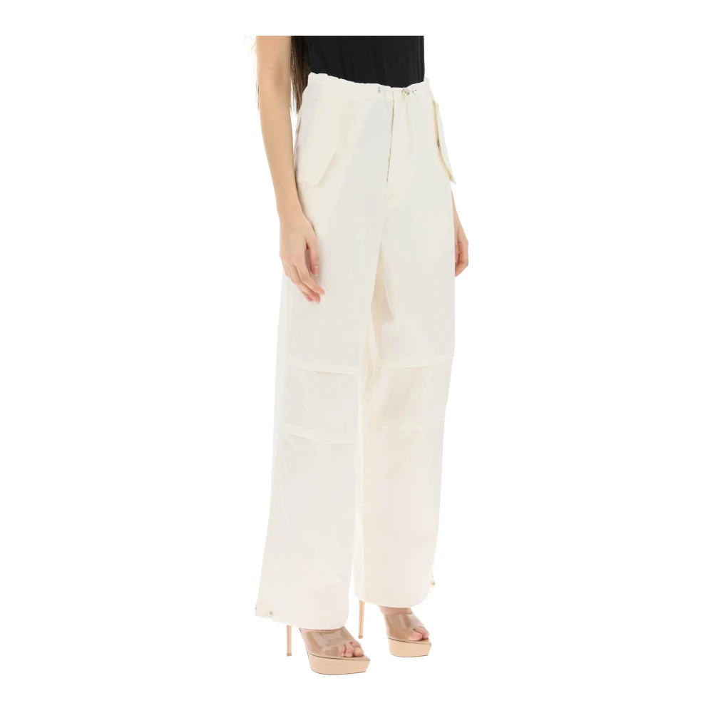 Dion Lee Straight Trousers White Dames