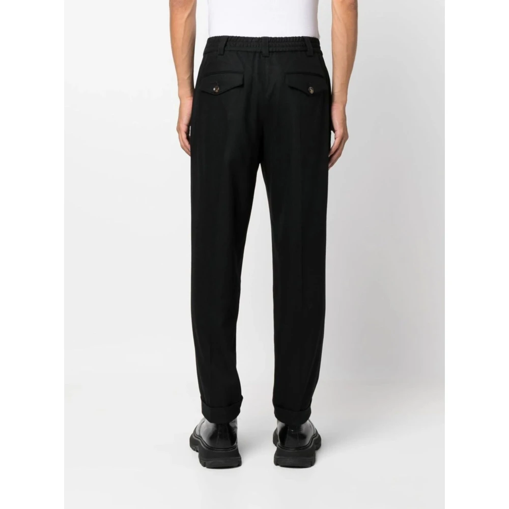 PT Torino Rebel Flanellen Broek in Zwart Black Heren