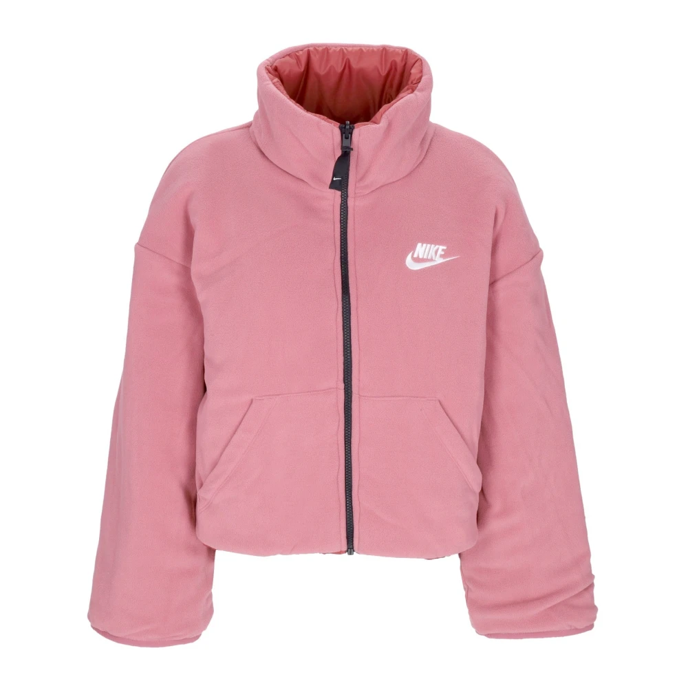 Nike Reversibele Classic Donsjas Pink Dames