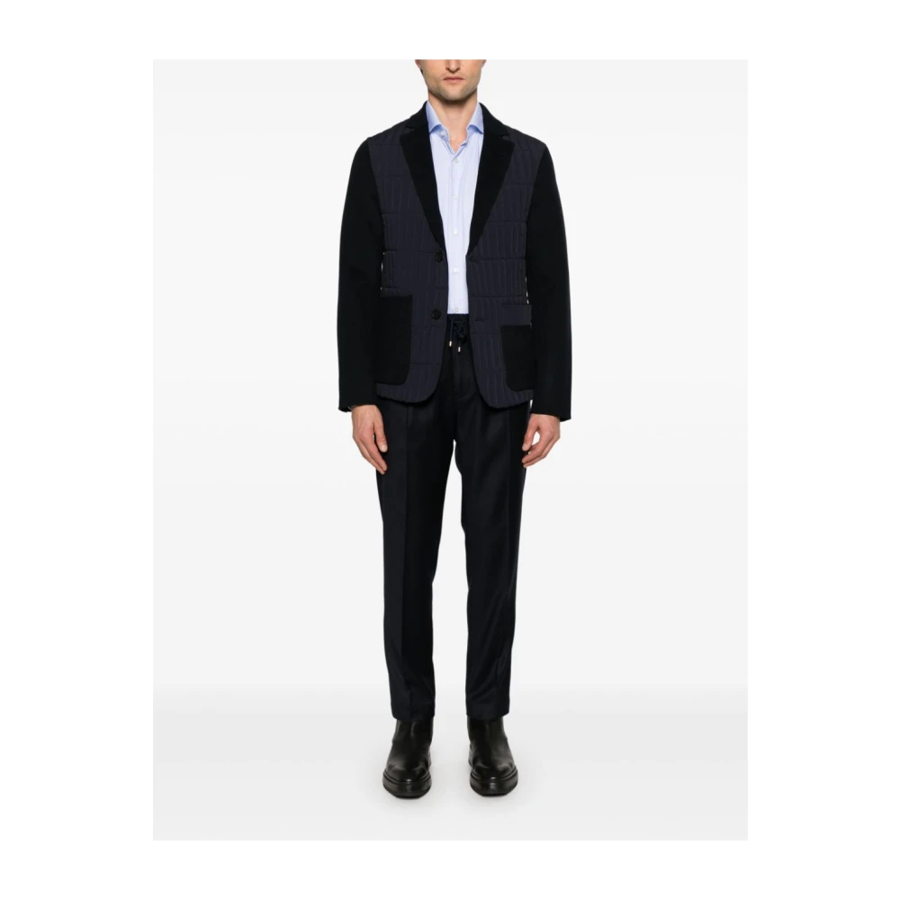 Briglia Blauwe Chinos Wimbledon Stijl Broek Blue Heren