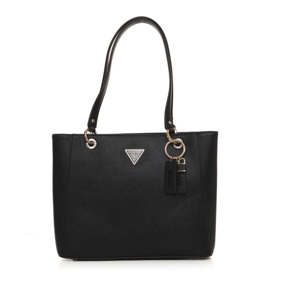 Guess Noelle Schoudertas met Afneembare Hanger Black Dames