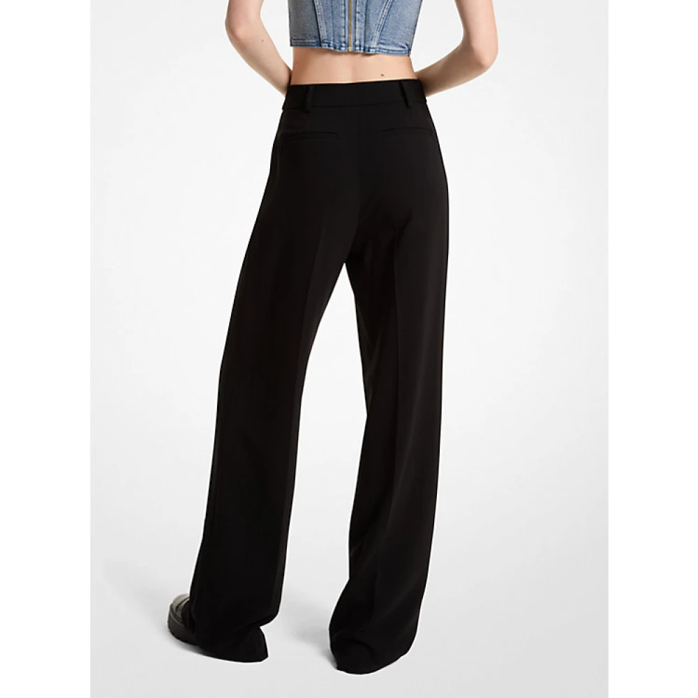 Michael Kors Zwarte Broek Stijlvol Black Dames