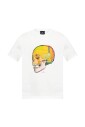 t-shirts-a-col-rond-avec-impression-de-crane