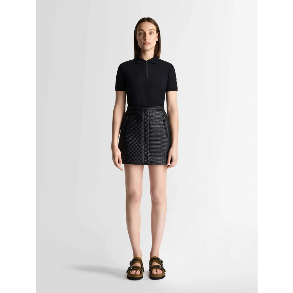 Fusalp Leana Poloshirt MET Korte Mouwen Black Dames