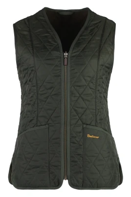 Vadderad bodywarmer med fleecefoder