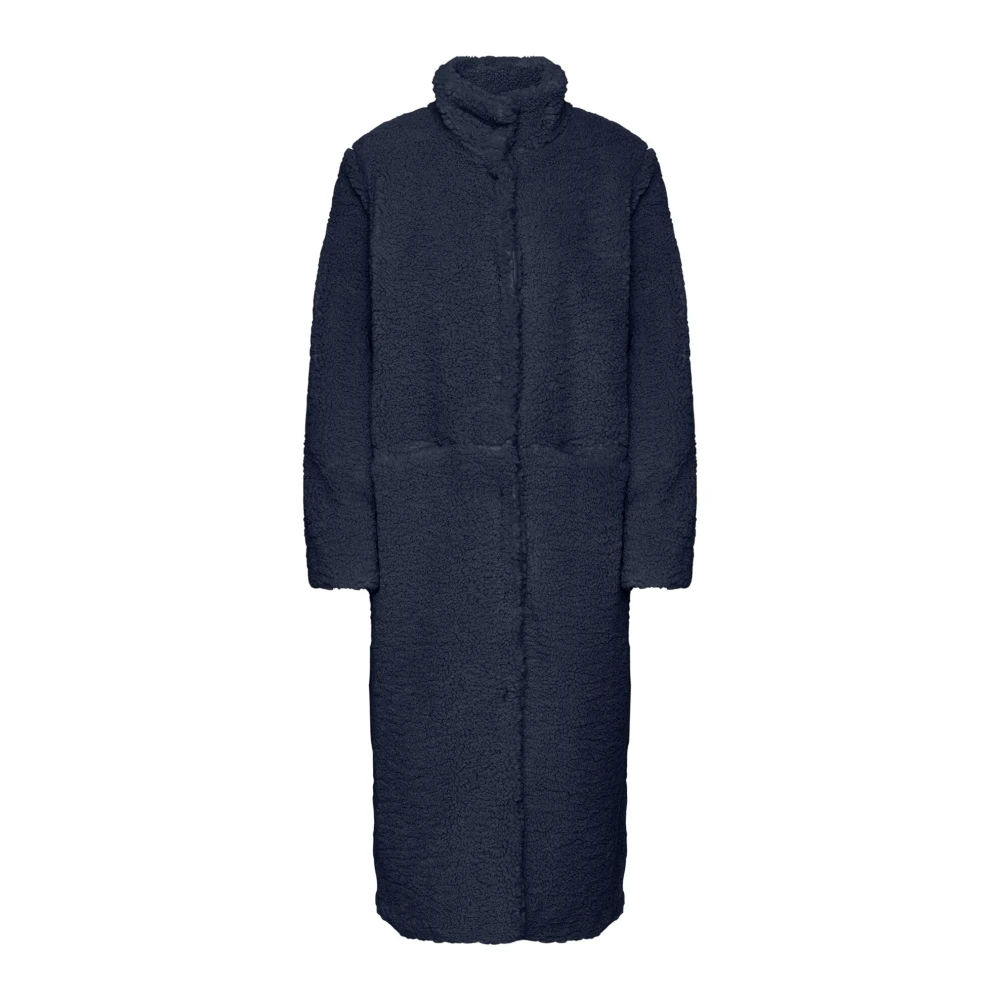Saint Tropez Feliciasz Teddy Coat Jas Ombre Blue Dames
