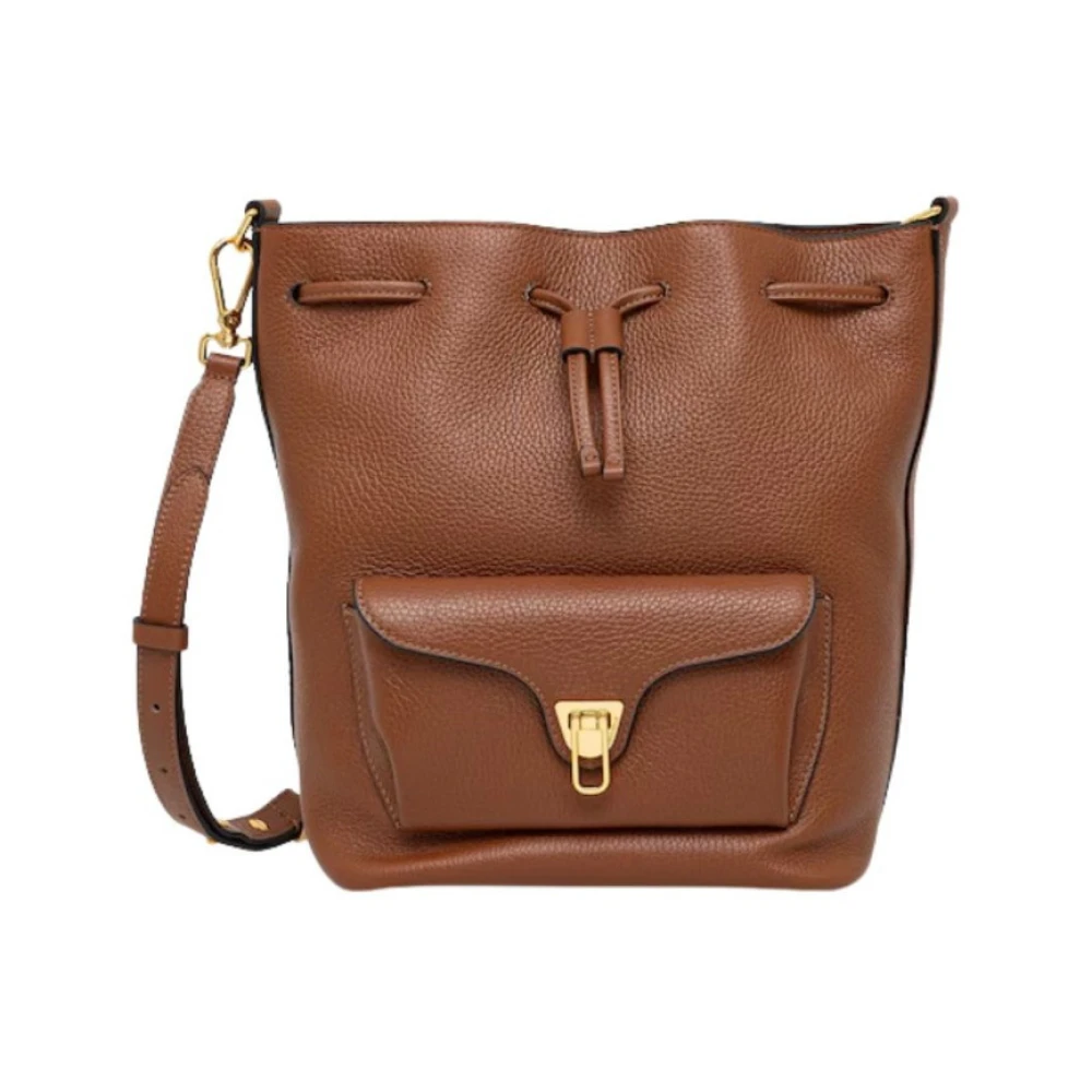 Coccinelle Women's Brown Bucket Bags, One Size, Beat Generation Bucket Bag