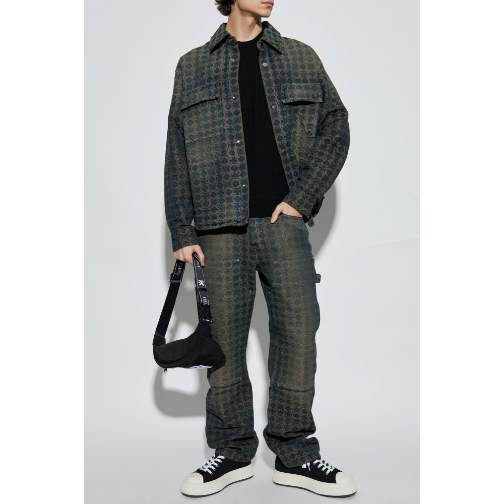 Amiri Cashmere Trui Black Heren